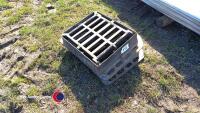 2 x manhole grate covers - 2