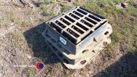 2 x manhole grate covers - 3