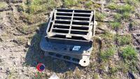 2 x manhole grate covers
