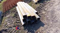 12 x pieces of mixed box section, new - 3
