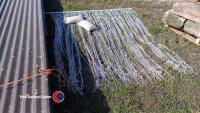 Chain fly screen for door with extra chains, 5ft 8in wide - 3