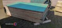 9 x plywood sections 8×4