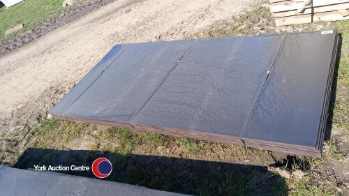 5 x brand new 8x4 buffalo boards 18 mm thick