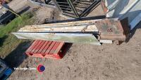 Galvanised roller shutter door approx size 3m x 3m