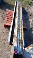 Galvanised roller shutter door approx size 3m x 3m - 2