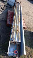Galvanised roller shutter door approx size 3m x 3m - 4