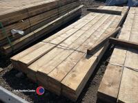 Timber - approx 142in x 6in x 1in - 2