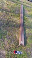 10 x lengths of new waste pipe