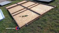 15ft chipboard door with pedestrian access - 4