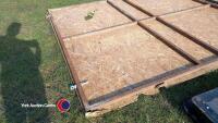 15ft chipboard door with pedestrian access - 5