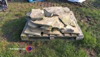 Pallet of small York stone pieces - 2