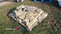 Pallet of small York stone pieces - 3