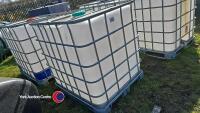 2 x 1000L IBCs - 2