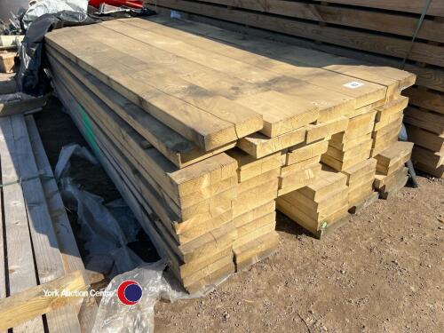 Timber - approx 99in x 8in x 2in