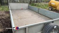 Ifor Williams LM126 12ft flat bed trailer, 6ft rear ramp, 2017 - 3
