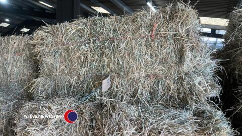 20x Conventional bales of hay July 24, collect from York Auction Centre