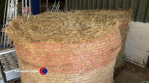 4x 4ft round bales of hay, collection from York Auction Centre
