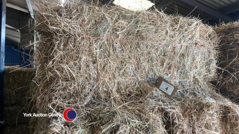 20x Conventional bales of hay July 24, collect from York Auction Centre