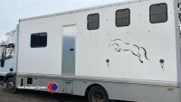 Iveco Eurocargo 75E16, 197175km, MOT until Sept 25, regularly serviced, space for 3 horses, day living area with sink and hob (needs connecting), new ramp, new isolator and 2 new batteries. - V5 in office, key in office - 4