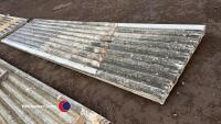 Box profile roof sheets