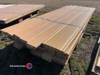 30 x 6ft x 5in vaneered timbers - 2