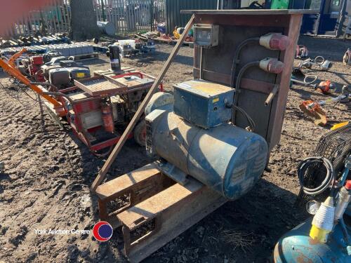PTO generator single and 3 phase
