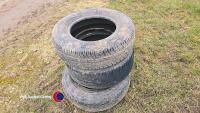 3 x Tyres - 3