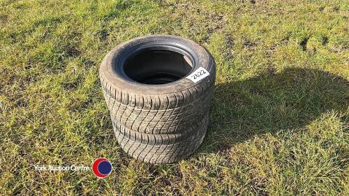 2 x trailer tyres 18x8.0-10