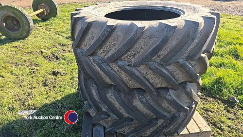 2 x Michelin 520-60 R28 Xeobib 80%