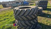 2 x Michelin 520-60 R28 Xeobib 80% - 4