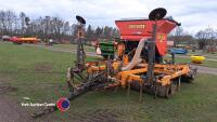 Simba Freeflow 3m seed drill, control box in office