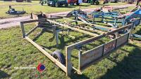 Cooks flat 8 windrower sledge - 2