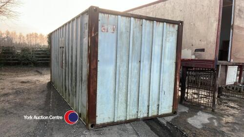 Steel storage container 20' x 8'