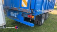 Stewart livestock trailer c/w decks, air brakes - 6