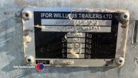 Ifor Williams LM16 flat bed trailer with sides - 6
