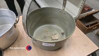 3 x large jam pans - 2