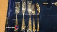 Canteen of Davenport and Sullivan Sheffield steel cutlery - 2