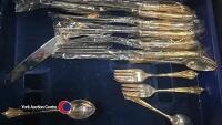 Canteen of Davenport and Sullivan Sheffield steel cutlery - 4