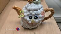 2 x boxes of decorative and novelty jugs, teapots and other items - 4