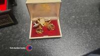 Jewellery box with costume jewellery contents - 6