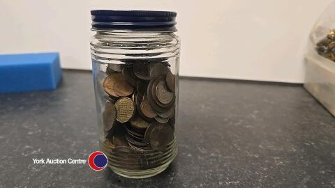 Quantity of assorted British coins including Victoria, Edward VII, George V & VI plus George III Cartwheel