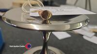 Gents monogrammed 9ct gold signet ring 3 grams - 3
