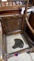 Antique commode chair - 3