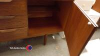 Mid century teak sideboard - 5