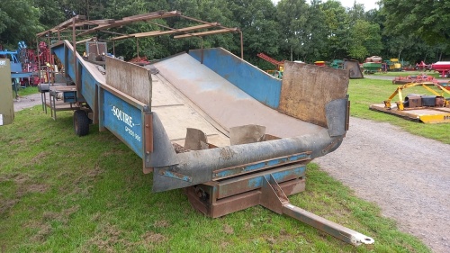 Squire 1200/900 potato grader with screens, used every single year since new