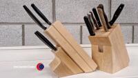 2 x boxes of cutlery and knives plus cups and storage jars - 4