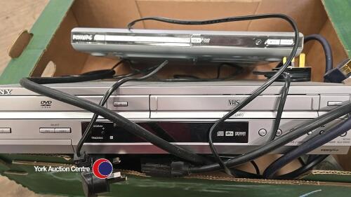 Sony DVD/VHS player plus Phillips DVD player