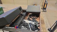 Sony Active subwoofer speaker and Sony sound bar speaker system plus Lowry DVD player - 3
