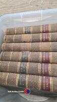 6 leather bound Globe Encyclopaedias - 2