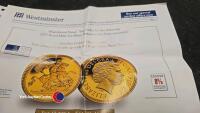 2007 Elizabeth II gold proof full sovereign boxed - 2